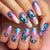 12 Sizes-24 Pcs Press On Nails Y568