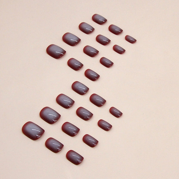 12 Sizes-24 Pcs Press On Nails W1365