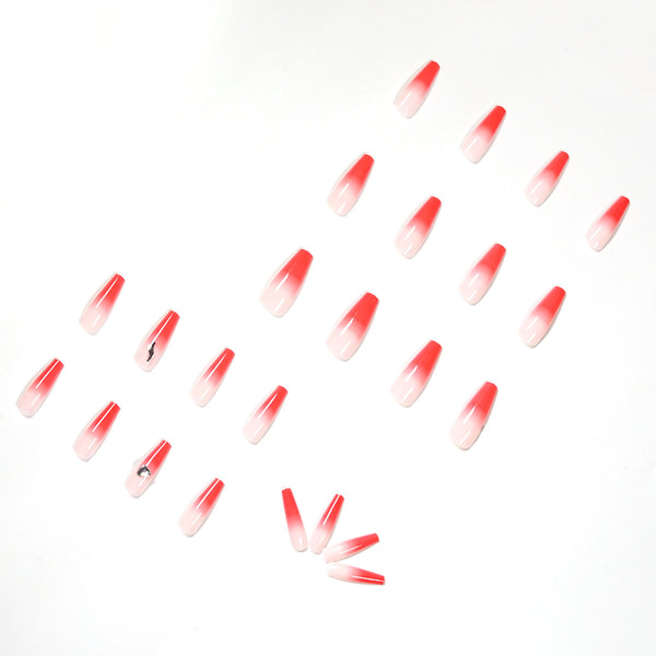 12 Sizes-24 Pcs Press On Nails JP1104