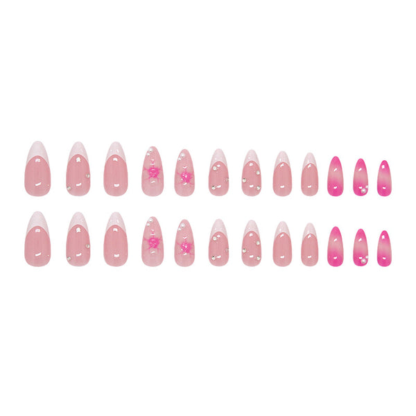 12 Sizes-24 Pcs Press On Nails Z913
