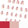 12 Sizes-24 Pcs Press On Nails JP3911