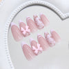12 Sizes-24 Pcs Press On Nails Z1066