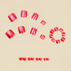 12 Sizes-24 Pcs Press On Nails Y879