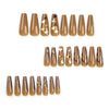 12 Sizes-24 Pcs Press On Nails JP2844