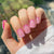 12 Sizes-24 Pcs Press On Nails JP1872