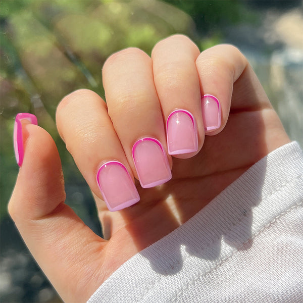 12 Sizes-24 Pcs Press On Nails JP1872