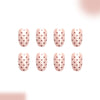 12 Sizes-24 Pcs Press On Nails C1402