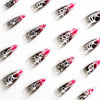 12 Sizes-24 Pcs Press On Nails JP2808