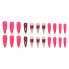 12 Sizes-24 Pcs Press On Nails W1157