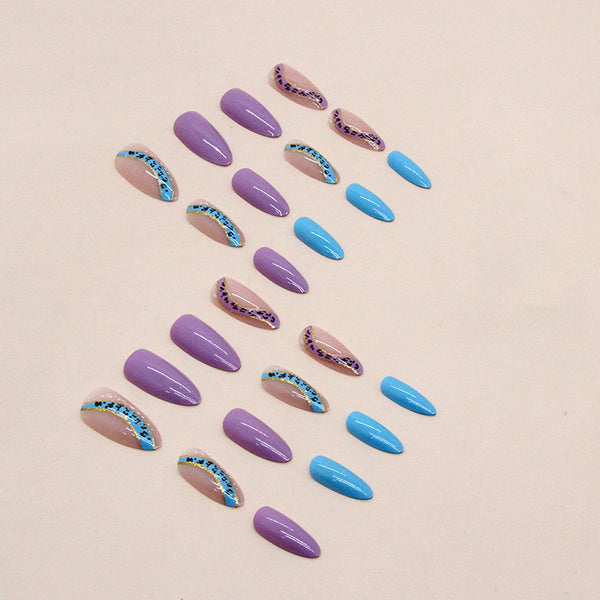 12 Sizes-24 Pcs Press On Nails W709