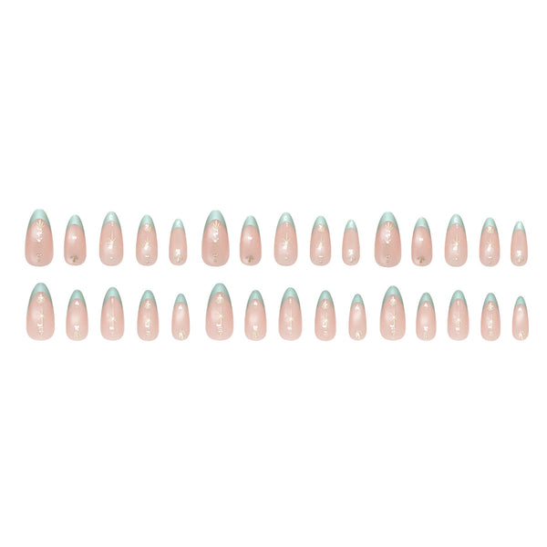 30 Pcs Press On Nails W1989