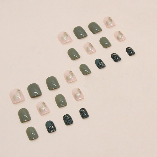 12 Sizes-24 Pcs Press On Nails W451