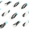 12 Sizes-24 Pcs Press On Nails JP1618