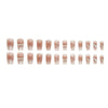 12 Sizes-24 Pcs Press On Nails Z654