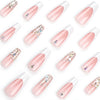 12 Sizes-24 Pcs Press On Nails JP3072