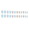 12 Sizes-24 Pcs Press On Nails W1304