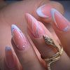 12 Sizes-24 Pcs Press On Nails BZ1417
