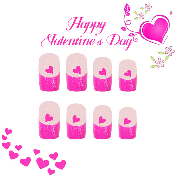 12 Sizes-24 Pcs Press On Nails C746