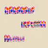 12 Sizes-24 Pcs Press On Nails Y1111