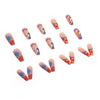 12 Sizes-24 Pcs Press On Nails W167