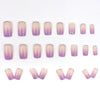 12 Sizes-24 Pcs Press On Nails W629