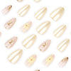 12 Sizes-24 Pcs Press On Nails JP4038