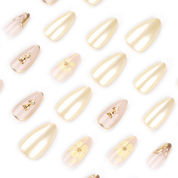 12 Sizes-24 Pcs Press On Nails JP4038