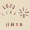 12 Sizes-24 Pcs Press On Nails Y556-1