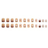 12 Sizes-24 Pcs Press On Nails R715