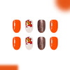 12 Sizes-24 Pcs Press On Nails C1091