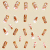 12 Sizes-24 Pcs Press On Nails Y423