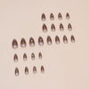 12 Sizes-24 Pcs Press On Nails Z866