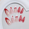 12 Sizes-24 PcsPress On Nails W2080