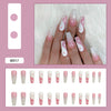 12 Sizes-24 Pcs Press On Nails W001