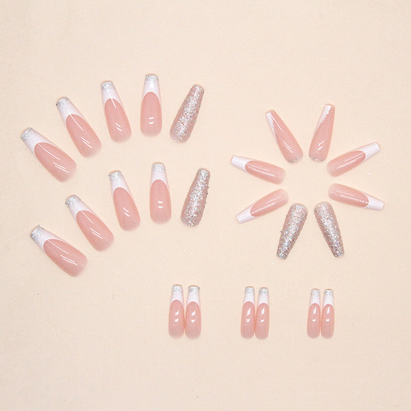 12 Sizes-24 Pcs Press On Nails W362