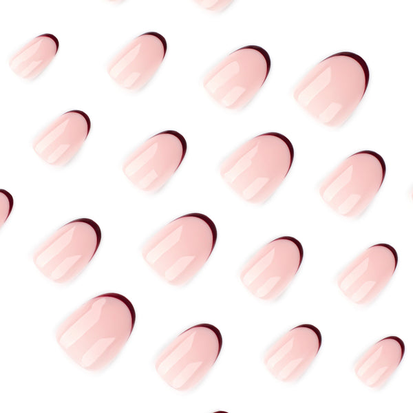 12 Sizes-24 Pcs Press On Nails JP4160