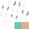12 Sizes-24 Pcs Press On Nails JP2809