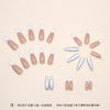12 Sizes-24 Pcs Press On Nails W411