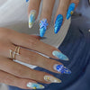 12 Sizes-24 Pcs Press On Nails Y1447