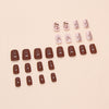 12 Sizes-24 Pcs Press On Nails W1805