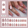 12 Sizes-24 Pcs Press On Nails W1600