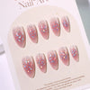 12 Sizes-24 Pcs Press On Nails JL0692