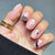 12 Sizes-24 Pcs Press On Nails C511