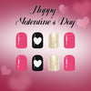 12 Sizes-24 Pcs Press On Nails C1451
