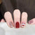 12 Sizes-24 Pcs Press On Nails R618