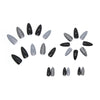 12 Sizes-24 Pcs Press On Nails W267