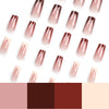12 Sizes-24 Pcs Press On Nails JP2919
