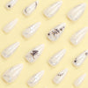 12 Sizes-24 Pcs Press On Nails JP2827