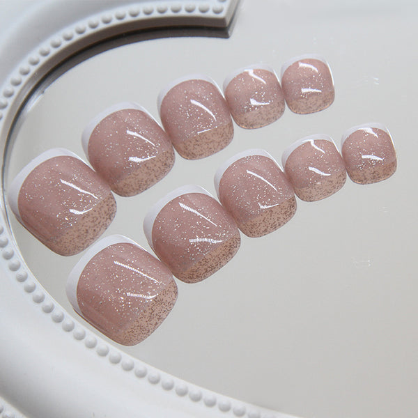 12 Sizes-24 Pcs Press On Nails F152