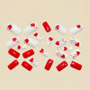 12 Sizes-24 Pcs Press On Nails Y1587